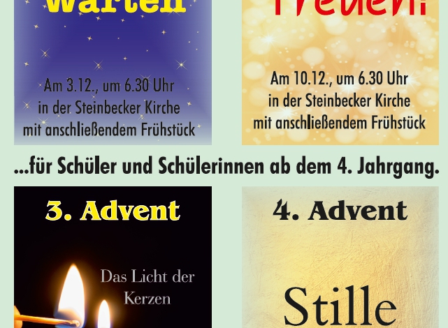 Adventliche Frühschichten in Steinbeck